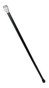 Skull Cane - Silver Tone