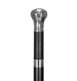 Brandy Flask Cane - Silver