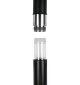 Brandy Flask Cane - Silver
