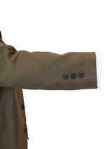 Sable Brushed Cotton Frock Coat