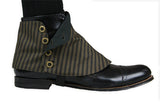 Premium Mens Button Spats - Ferndale Stripe