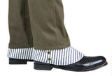 Premium Mens Button Spats - Summerhill Stripe