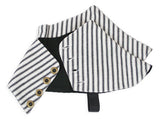 Premium Mens Button Spats - Summerhill Stripe