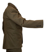 Sable Brushed Cotton Sack Coat
