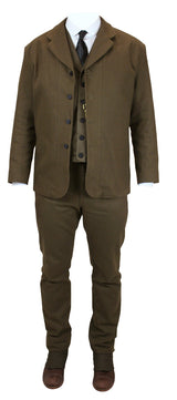 Sable Brushed Cotton Sack Coat