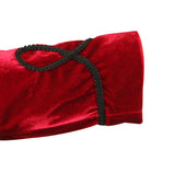Vintage Velvet Smoking Jacket - Red
