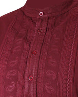 Lamar Work Shirt - Burgundy