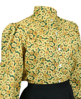 Somerset Blouse - Yellow Floral