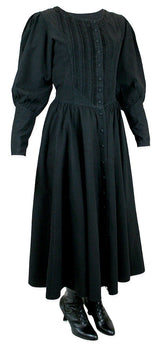 Cordelia Pioneer Dress - Black