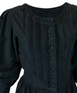 Cordelia Pioneer Dress - Black