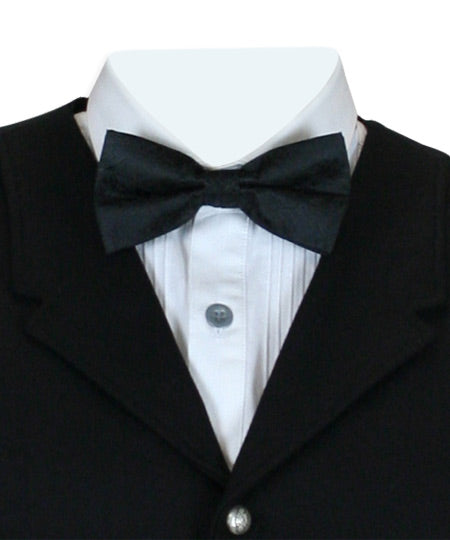 Montgomery Paisley Bow Tie - Black