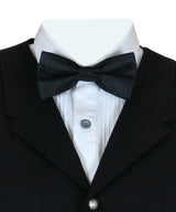 Montgomery Paisley Bow Tie - Black