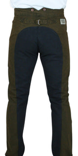 Olson Saddle Pants - Brown/Black