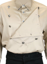 Longview Bib Shirt - Khaki