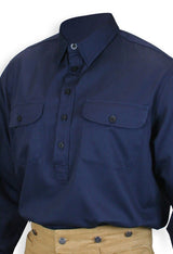 Garvey Shirt - Navy