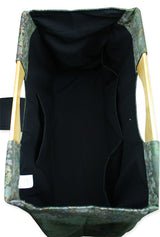 Large Carpetbag - Olive Paisley