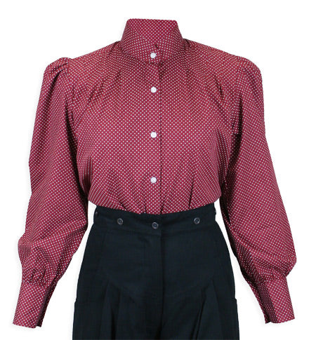 Somerset Blouse - Burgundy