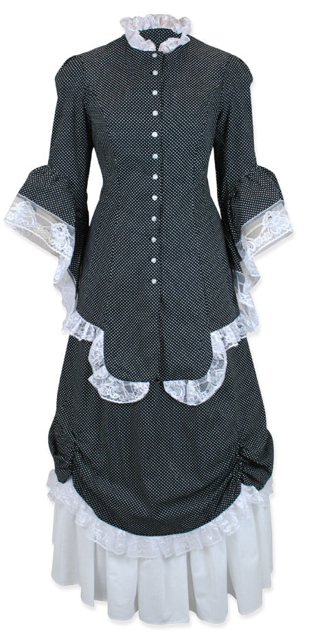 Lucille Walking Suit - Black – Historical Emporium