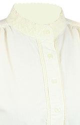 Lorraine Work Blouse - Ivory