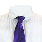 Bourbon Street Four-In-Hand Tie - Purple