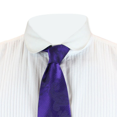 Bourbon Street Four-In-Hand Tie - Purple