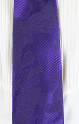 Bourbon Street Four-In-Hand Tie - Purple