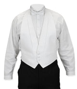Pique Vest - White