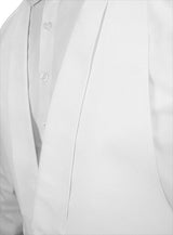 Pique Vest - White