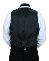 Bonaventure Velvet Vest - Burgundy