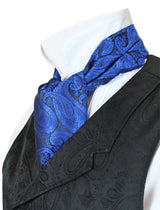 Paisley Ascot - Royal Blue