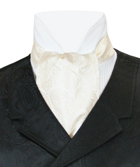 Paisley Ascot - Ivory
