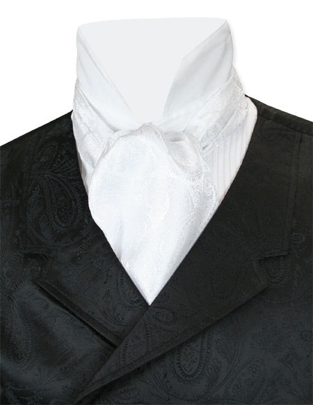 Paisley Ascot - White