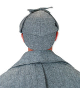 Baskerville Deerstalker Hat - Gray