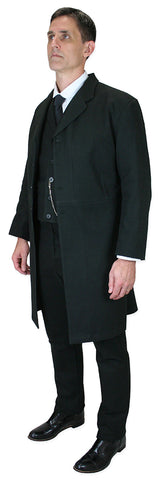 Livingston Brushed Cotton Frock Coat
