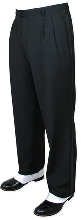 3-Piece Black Tuxedo - White Vest