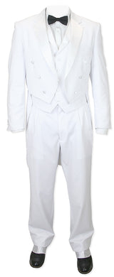 Three-Piece Tuxedo - White/White