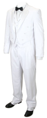 Three-Piece Tuxedo - White/White