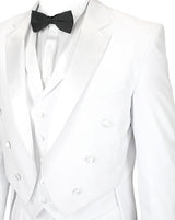 Three-Piece Tuxedo - White/White