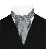 Opulent Paisley Ascot - Charcoal
