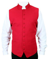 Buckingham Vest - Red/Red