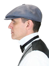Linen Applejack Cap - Charcoal