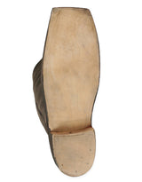 Mens Long Riding Boot - Black Leather