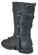 Convertible Boot - Black Faux Leather