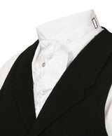 Satin Puff Tie - White Yukon