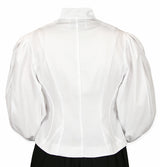 Bella Blouse - White Cotton