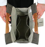 Small Carpetbag - Black Tweed