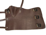 Deluxe Leather Gaiters - Brown (One Pair)