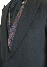 Traditional Cutaway Morning Coat - Charcoal