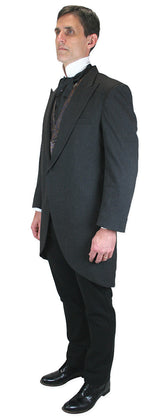 Traditional Cutaway Morning Coat - Charcoal