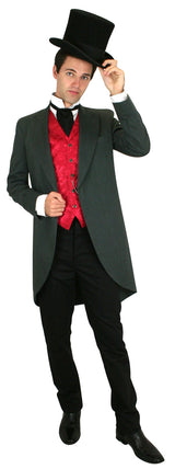 Traditional Cutaway Morning Coat - Charcoal